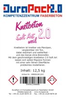 Knetbeton 2.0 Soft Art weiß - 12,5 kg